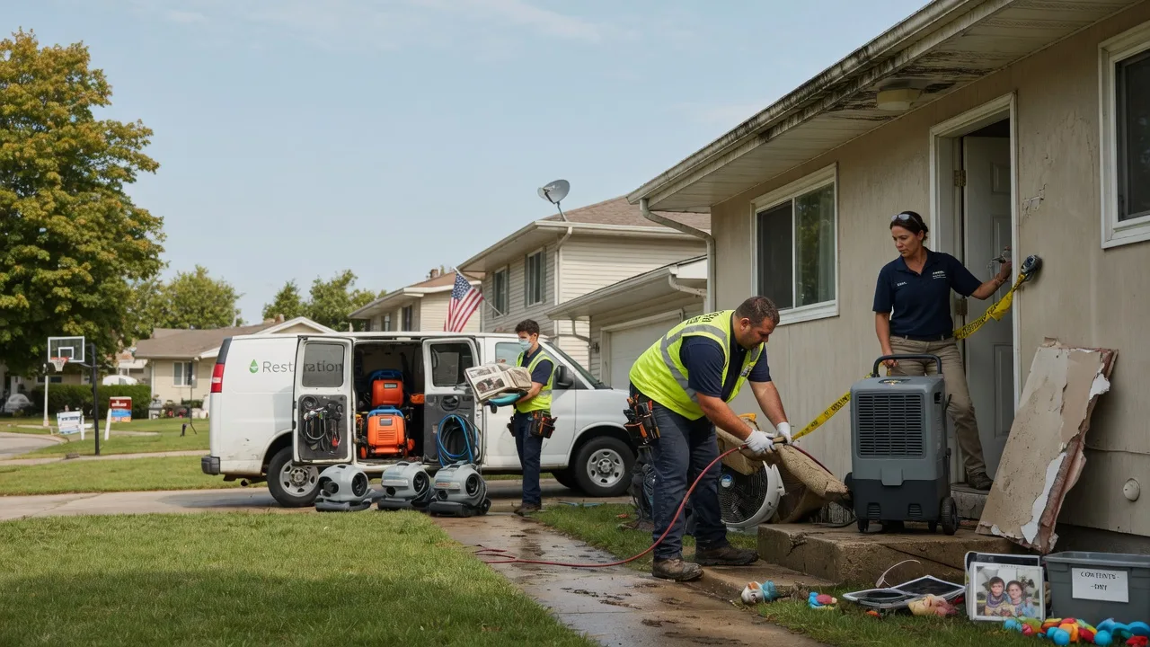 Water Damage Restoration in Cedar Point, IL near me